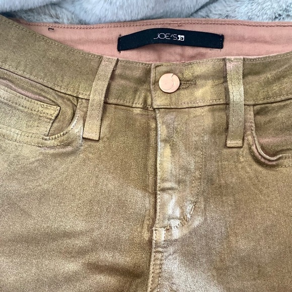 Joe’s Jeans 'The Skinny' Metallic Coated Jeans - Picture 4 of 9